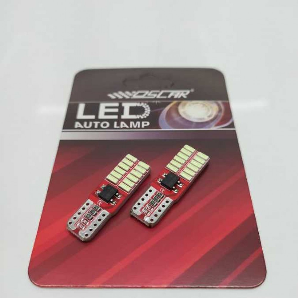  SMD LED (CANBUS) T10 24 LED'Lİ BUZ MAVİ CARFLY