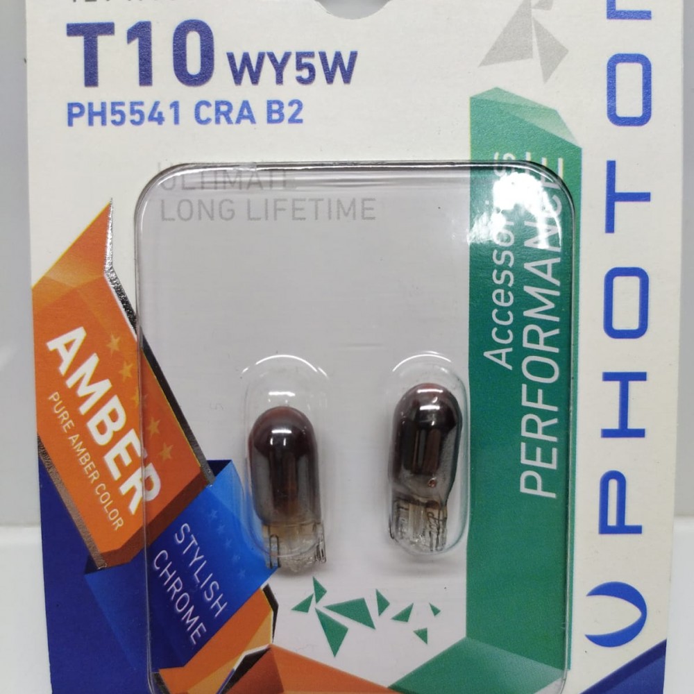 PHOTON KROMLU DİADEM T10 MİNİ DİPSİZ AMBER