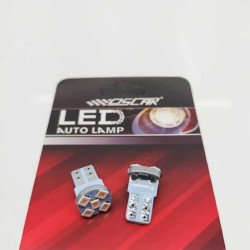 TEK ÇİPLİ T10 5 LED'Lİ TURUNCU OSCAR 