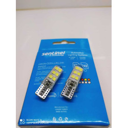  SİLİKONLU T10 12 LED'Lİ BEYAZ SENTİNEL