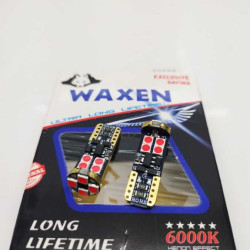 SMD LED(CANBUS) T10 12 LED'Lİ ATEŞ KIRMIZI WAXEN 