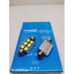  SOFİT LED 39MM 3 ÇİPLİ  (SOGUTMALI) 6 LED'Lİ SENTİNEL