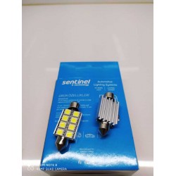 SOFİT LED 39MM 3 ÇİPLİ  (SOGUTMALI) 8 LED'Lİ SENTİNEL