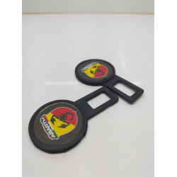 ABARTH PLASTİK EMNİYET KEMER TOKASI LOGOLU 2 PCS