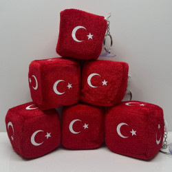 ZAR PELUŞ KÜP AY YILDIZ 