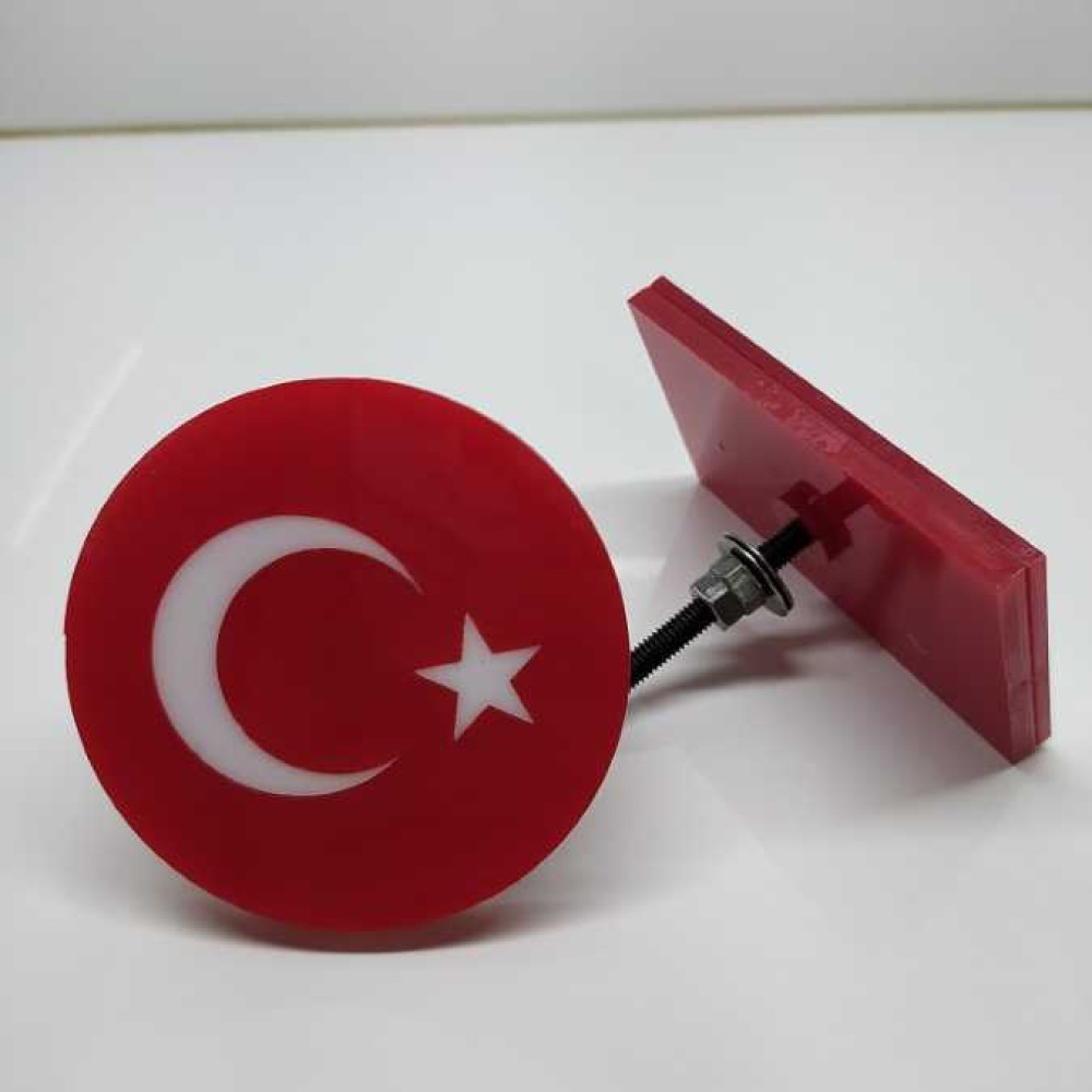 PANJUR ARMASI AYYILDIZ YUV. KIRMIZIPLEXİ CİVATALI 