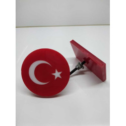 PANJUR ARMASI AYYILDIZ YUV. KIRMIZIPLEXİ CİVATALI 