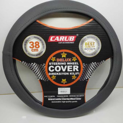  DERİ DİREKSİYON KILIFI 38CM KOKUSUZ CARUB