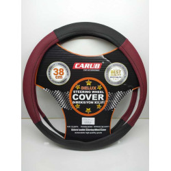 DERİ DİREKSİYON KILIFI 38CM  ÇİFT RENKLİ KOKUSUZ CARUB 