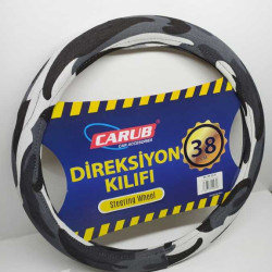DİREKSİYON KILIFI 38CM KAMUFLAJ  CARFLY