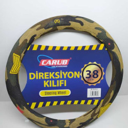 DİREKSİYON KILIFI 38CM KAMUFLAJ  CARFLY
