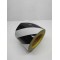  FOSFOR BANT SİYAH/BEYAZ  ÇİFT RENKLİ 10CM X 25MT CARUB