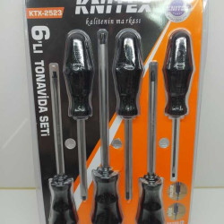 TORNAVİDA SET  6 PCS SİYAH KNİTEX