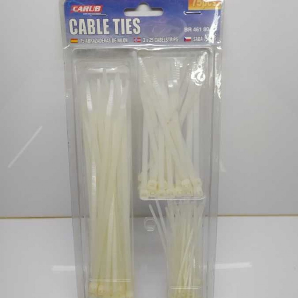 CIRT KELEPÇE  3'LÜ SET 75 PCS CARUB