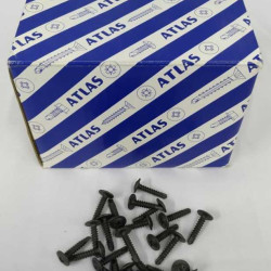 AKILLI CİVATA SİYAH PULLU ATLAS