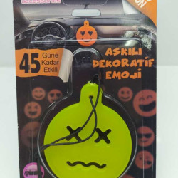 EMOJİ SİLİKON AYNA KOKU KAVUN BALEX 