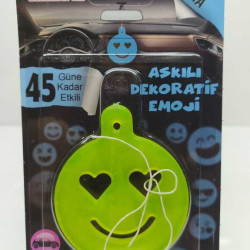 EMOJİ SİLİKON AYNA KOKU MAVİ RÜYA BALEX 