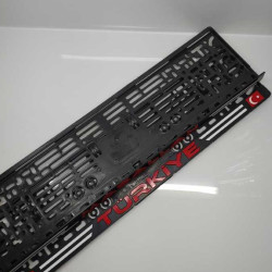 PLAKALIK PLASTİK ÇITÇITLI TÜRKİYE KIRMIZI