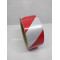 5CM X 25MT ÇİFT RENKLİ FOSFOR KIRMIZI/BEYAZ CARUB 