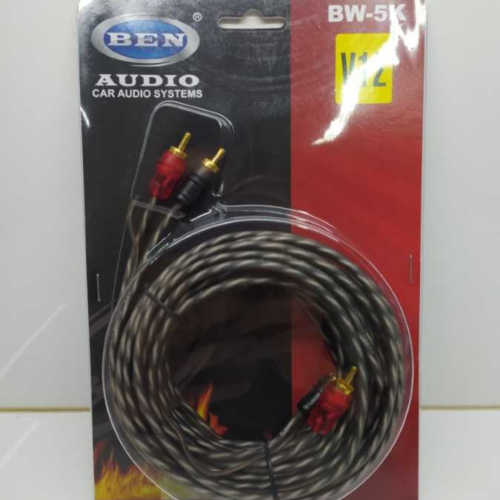RCA KABLO AUDİO 5MT  BEN 