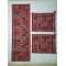 3'LÜ OTURMA KİLİM MİNDER ETNİK DESENLİ