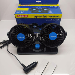 PROFESYONEL ÇİFTLİ 8WATT VANTİLATÖR CARUB 