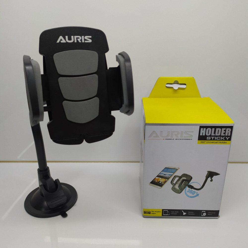  SİPRALLİ VANTUZLU TELEFON TUTUCU AURİS